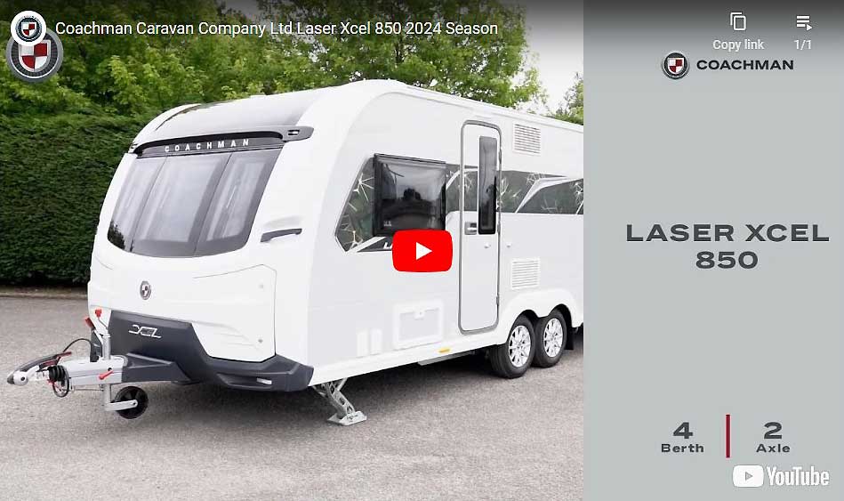 Coachman Laser 850 Xcel Video Link